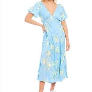 FREE PEOPLE Laura vintage floral maxi tea dress